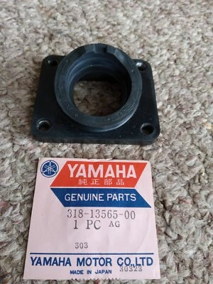 Junta de carburador colector de admisión Yamaha 1972-73 AT2 ATMX PT#318-13565-00 NOS OEM Foto 1 de 4