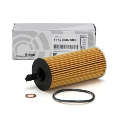 Kit Filtro Aceite Original BMW F15 F10 F30 328d 535d x5 xDrive35d 11428507683 NUEVO Foto 1 de 3