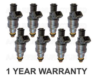 MEJOR ACTUALIZACIÓN OEM Bosch 4 boquillas para 8 inyectores de combustible BMW 740IL 840CI 540I 530I Foto 1 de 2