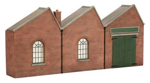 Bachmann 44-237 Scenecraft Low Relief Factory Side (Pre-Built)