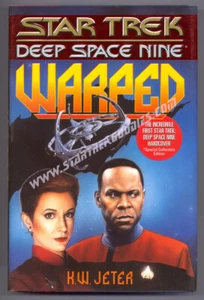 Star Trek: Deep Space Nine "WARPED" 1995 1st Edition Near MINT Hardcover BOOK! - Picture 1 of 2