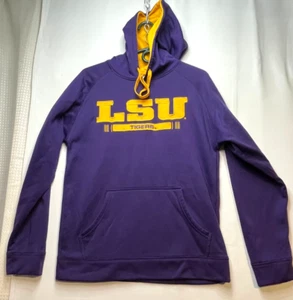Champion LSU Tigers Sudadera con Capucha Suéter Para Hombre Mediano Louisiana State University Púrpura - Imagen 1 de 11