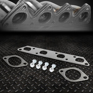 FOR 02-08 MINI COOPER CONVERTIBLE NON-TURBO EXHAUST MANIFOLD HEADER GASKET+BOLTS