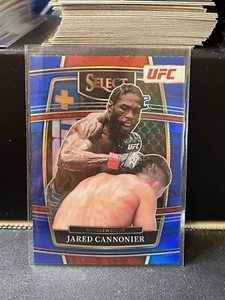 2022 Panini UFC Select Jared Cannonier Minorista Azul Plata Prizm Concourse #8 - Imagen 1 de 1