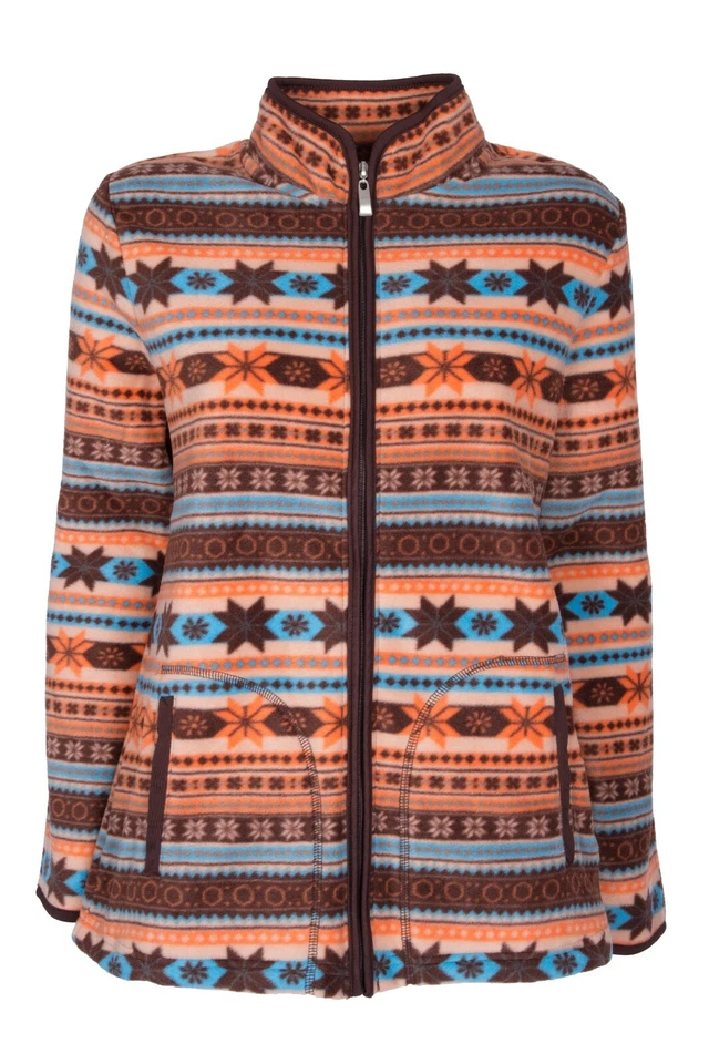 CHEER Damenjacke Damen Jacke Fleece Fleecejacke schwarz orange NEU Größe 34 36 - Bild 1 von 1