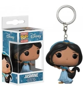 FUNKO POP! JASMINE DISNEY KEYCHAIN KEYCHAIN PRINCESS VINYL SHIPPING 15 DAYS - Picture 1 of 1