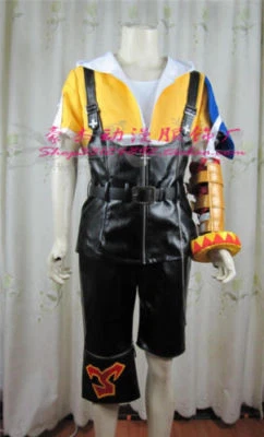 Anime Final Fantasy X FF10 Tidus Disfraz Disfraz Chaleco Pantalones Completo: Envío Gratis Foto 1 de 4