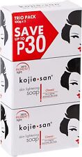 Kojie San Classic Kojic Acid Skin Whitening Soap Bars (3 x 100g) 100% Authentic