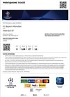 Sammler Ticket CL FC Bayern München - Villarreal CF 12.04.22