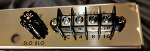 Dynaco ST70, Mk II, III, IV, SCA35/ HeathKit W-4/ Marantz 8B Terminal Block, Pr. - Picture 1 of 8