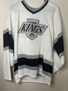 Vintage 80s CCM Maska Los Angeles Kings Blank NHL Hockey Jersey Size Medium - Bild 1 von 10