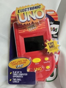 UNO Electronic Handheld Game Mattel 2021 New Factory Sealed - Picture 1 of 7