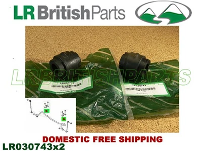 JUEGO BUJE BARRA ESTABILIZADORA DELANTERA LAND ROVER LR2 EVOQUE 12-16 NUEVO LR030743 Foto 1 de 4