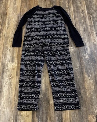 Conjunto de pijama polar Sonoma azul marino y blanco - talla S Foto 1 de 4