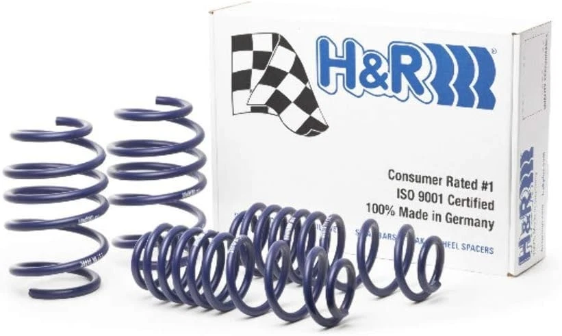 Kit de resortes delanteros y traseros deportivos descendentes H&R 51807 para Honda Civic/CRX 88-91  Foto 1 de 4