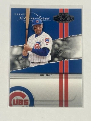 2004 Playoff Honors - Prime Signatures Mark Grace #PS-39 /2500 - Imagem 1 de 2
