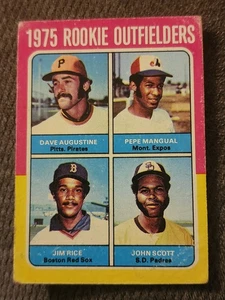 Topps 1975 Rookie Outfielders #616 Jim Rice John Scott RC EN MUY BUENA CONDICIÓN CS - Imagen 1 de 2