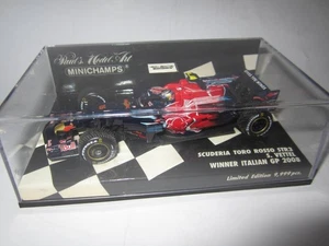 PMA Minichamps 1/43 Toro Rosso STR3 2008 Italian GP Winner #15 Vettel Model - Bild 1 von 8
