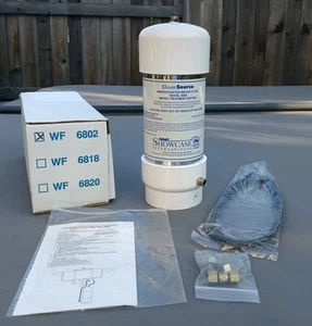 Filtro de agua para grifo bajo encimera #6802 instalación completa 15 k gal/3 años fuente transparente EE. UU. - Imagen 1 de 8