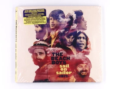 THE BEACH BOYS *Deluxe Edition* *SEALED* Sail On Sailor 2CD Bonus T brian wilson - Image 1 of 4