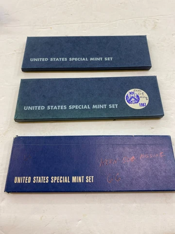 U.S. Department of Treasury ~ US Mint ~ 1966 and 1967 Proof Sets ~ MISSING COINS Cover