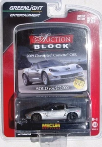 Chevrolet Corvette CSR 2009 serie 14 bloque subasta Greenlight - Imagen 1 de 3
