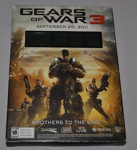 Vitrina cuenta regresiva GEARS OF WAR 3 XBOX 360 (20 de septiembre de 2011) ¡ENVÍO RÁPIDO! - Imagen 1 de 7