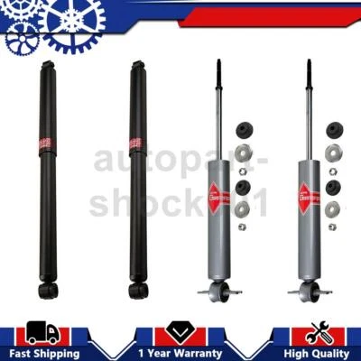 4 前后 KYB 减震支柱减震器适用于道奇 D250 RWD 5.2L 1989 1988 — 第 1/4 张图片