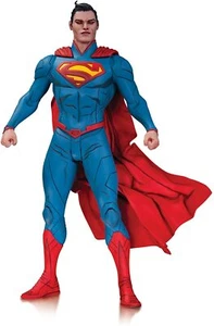 DC DIRECT DESIGNER JAE LEE SERIES 1 SUPERMAN ACTION FIGURE Gd18 - Foto 1 di 1