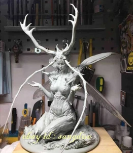 Resin Collection GK  Thai author Apikitt Meechan beetle woman Unpainted in stock - Picture 1 of 7