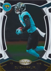DJ Chark Jr. 2021 Certified Football Gold Foil Base Card #32 Jaguars - Picture 1 of 2