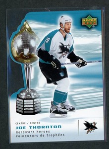 2006-07 MCDONALD'S UPPER DECK HARDWARE HEROES #HH1 JOE THORNTON