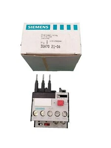 Siemens Overload Relay 0.1 - 0.16A Amp 3UA70 21-0A 1NC + 1NO G/9125624 - Picture 1 of 2