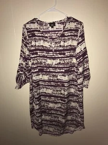 Mossimo Women's Sheath Dress Size Medium Keyhole Neckline Casual Spring Summer - Picture 1 of 5