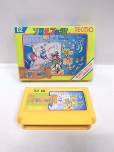 NES -- SOLOMON'S KEY -- Fake box. Famicom, Japan game. 10326 - Picture 1 of 12