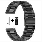 18/20/22/24mm Stainless Steel Smart Watch Strap Replacement Metal Wrist Band