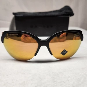 Oakley TRAILING POINT POLARIZED Sunglasses OO9447-6513 Black PRIZM Rose Gold NEW - Picture 1 of 10