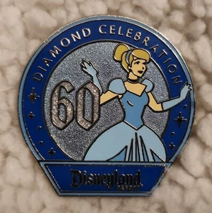 2015 Disneyland Diamond Celebration 60th Anniversary Cinderella Pin - Picture 1 of 4
