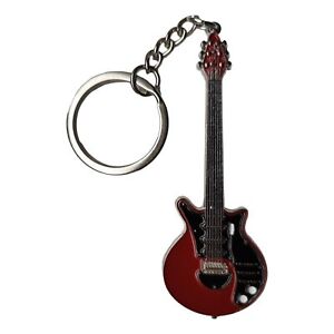Brian May (Queen) Replica Red Special Electric Guitar polished silver-plated key