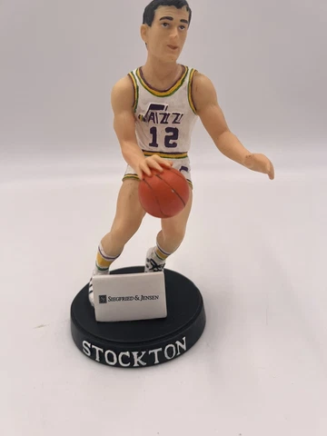 Rare John Stockton 6.5" Figure World Sports NBA Utah Jazz Steals & Assist Leader Cover