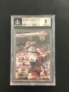 BGS 9.0 1993 Kenner Starting Lineup Topps Stadium Club Shaquille O’Neal - Picture 1 of 2