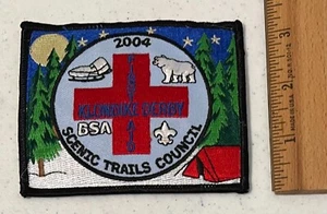 Scenic Trails Council 2004 Klondike Derby Erste Hilfe BSA Pfadfinder Aufnäher - Bild 1 von 2