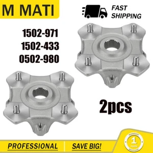 2 Front & Rear Wheel Hub assembly for Arctic Cat Prowler 650 06-09 700 XTX 08-14 - Picture 1 of 11