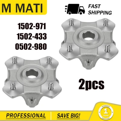 2 Front & Rear Wheel Hub assembly for Arctic Cat Prowler 650 06-09 700 XTX 08-14 - Image 1 of 4