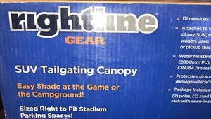 Rightline Gear 110930 SUV Tailgating Canopy - Picture 1 of 3