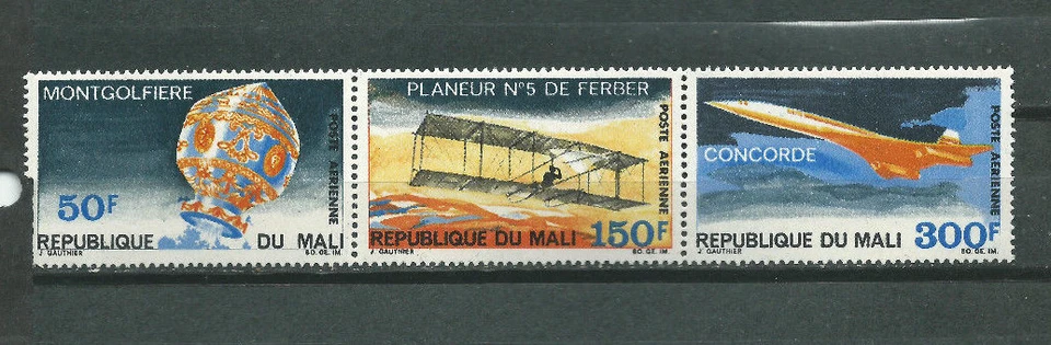 MALI Scott# C70a ** Juego MNH. Aviones Concorde Foto 1 de 1