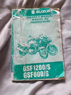 SUZUKI BANDIT GSF 1200 S РУКОВОДСТВО ПО ЭКСПЛУАТАЦИИ И ОБСЛУЖИВАНИЮ ВЛАДЕЛЬЦЕВ - Изображение 1 из 2