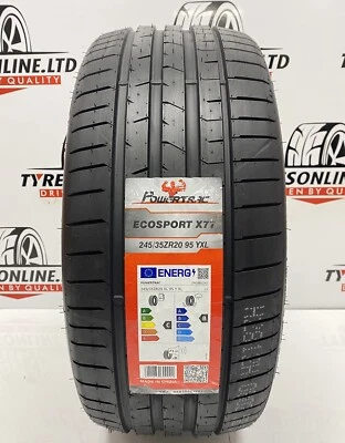1 X 245 35 20 POWERTRAC 95Y XL 245/35R20 BRAND NEW M+S TYRE C & B RATED 2453520 - Image 1 of 4