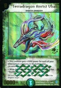 Terradragon Anrist Vhal L18/Y2 Foil Promo Card Duel Masters Card - Picture 1 of 1