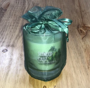 Scentsational Natural Soy Wax Candle 11 oz Sherwood Forest In Organza Gift Bag - Picture 1 of 7
